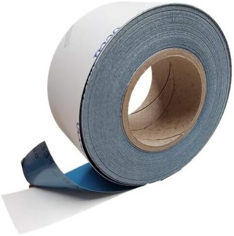Blue Premium 36Grit Longboard Roll Continuous Locty Latcy (PSA) ، 2-3/4 "× 25 عامًا (Auto ، Wood ، Metal Etc) (36 Grit) in Saudi Arabia