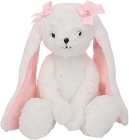 Lambs & Ivy Pink/White 5-Piece Luxury Infant/Newborn/Baby Gift Basket in Saudi Arabia