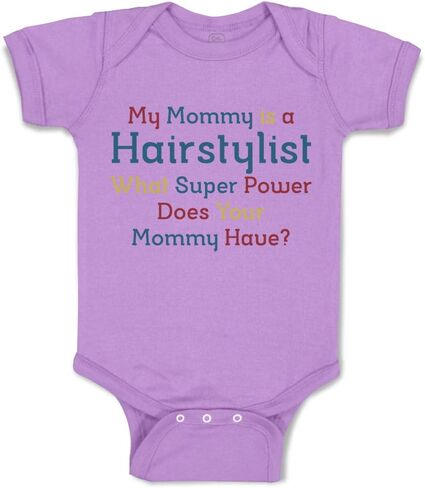 Cute Rascals Custom Baby Bodysuit Mommy Hairstylist What Super Power Your Boy & Girl Baby Clothes in Saudi Arabia