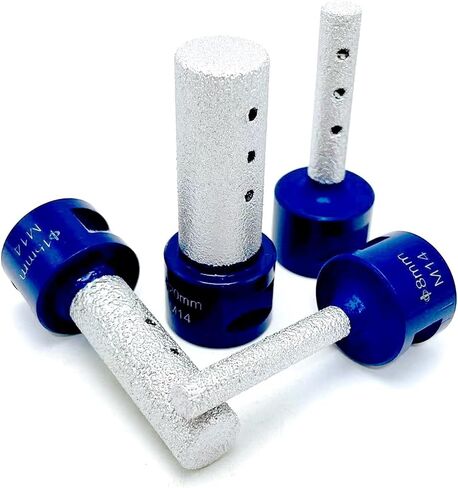 6/8/10/15/20/25/30mm Angle Grinder M14 Thread Vacuum Brazed Diamond Finger Bits 1Pcs(30mm) in Saudi Arabia
