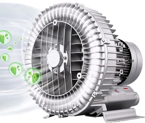بلور حلقة دوامة المنفاخ التجديدي الصناعي ، لتربية البركة للتربية المائية ، 250W/370W/550W/750W/1100W/1500W/2200W ، فورتوكس مرحلة واحدة ، 2200W/3.0HP in Kuwait