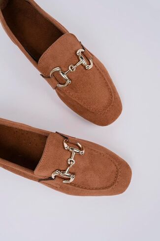 Women's Loafers,Slip On Work Shoes for Women, Comfortable Flats for Daily Wear, Luxury Suede in Saudi Arabia