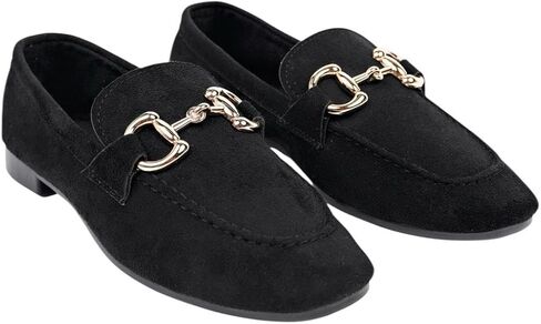 Women's Loafers,Slip On Work Shoes for Women, Comfortable Flats for Daily Wear, Luxury Suede in Saudi Arabia