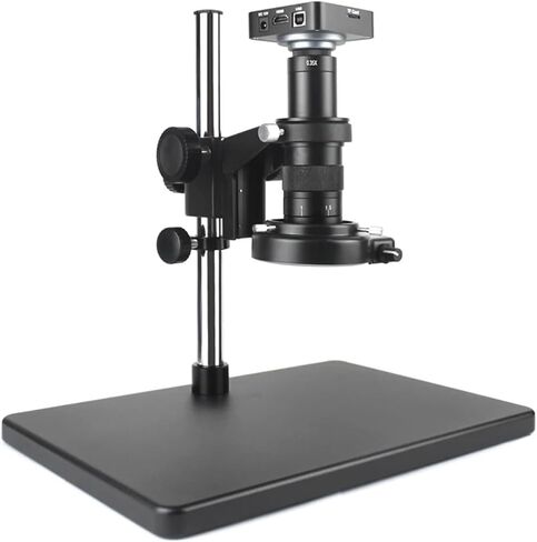 38MP 2K HDMI USB Industrial Electronic Digital 180X 300X Video Microscope Camera Set Fo Phone PCB SMD CPU Soldering Watch Repair(with 10 Monitor,300X) in Saudi Arabia