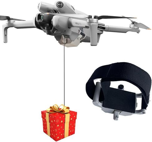 Payload Airdrop System for DJI Mini 4 Pro is Suitable for Transporting Equipment such as, Weddings, and Rescues. It is also Compatible With DJI Mavic Mini 4 Pro Accessories (Mini4 Pro) in Saudi Arabia