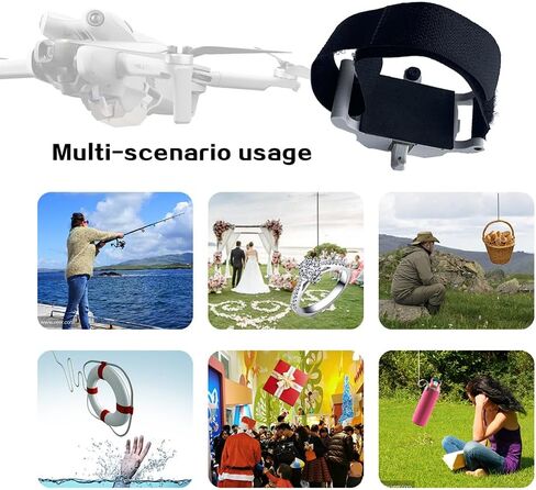Payload Airdrop System for DJI Mini 4 Pro is Suitable for Transporting Equipment such as, Weddings, and Rescues. It is also Compatible With DJI Mavic Mini 4 Pro Accessories (Mini4 Pro) in Saudi Arabia