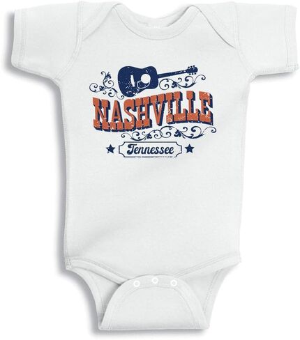 TATY Kids Vacation Nashville Tennessee Baby Infant Bodysuit in Saudi Arabia