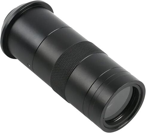 Industrial Video Microscope Electronic 130X Monocular Zoom C Mount Lens Glass Objective Lens Eyepiece for HDMI USB CCD Camera(50mm 130X) in Saudi Arabia