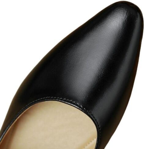 TinaCus Women's Genuine Leather Handmade Pointed Toe Flats Buckle Mary Janes Cute Dress Shoes in Saudi Arabia