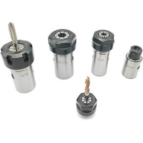 1pc Motor Shaft B10 B12 B16 B18 JT6 ER11 ER16 ER20 ER25 ER32 Collet Chuck Tapper Cone Drill Chuck Lathe Tool Holder for CNC Machine(B12-ER20)