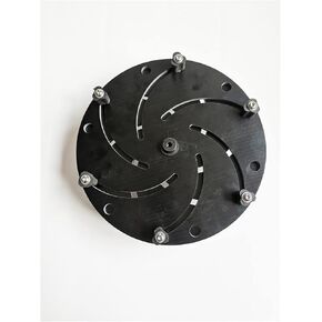 4-Inch 4-Jaw Self-Centering Chuck Set 12 Inch 300 Mm Woodworking Lathe Chuck Bowl Making Clamping Protection Chuck Woodworking Machine Tool Accessories with 1-Inch x 8TPI Thread (300mm M33 3.5 Small)