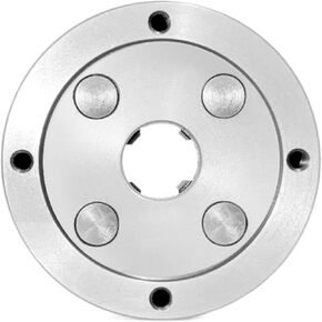 Four-jaw Single Action Hand-Tight Chuck Lathe K72/80 Short Taper Lathe Accessories are Suitable for Most Lathes