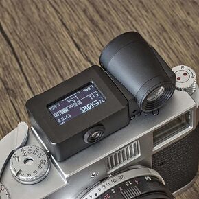 Real Time Metering Tool, Photography Light Meter, High Precision Photography Light Meter, Power On/metering Button, for and Vintage Camera Film Photography