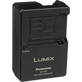 DSLR Camera Charger DE-A83 DE-A83BA Compatible with Panasonic: DMW-BMB9, DMW-BMB9PP, DE-A83, DE-A83B and Lumix DC-FZ80, FZ40, FZ45, FZ47, FZ48, FZ60, FZ62, FZ70, FZ72, FZ100, FZ150 Battery Power
