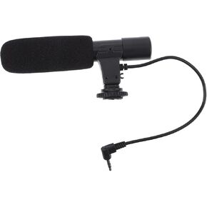 1pc Camera Microphone High Sensitivity Voice Tube for Photography and Interviews Compact Design Stereo for Digital Cameras