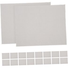 Angoily 100pcs Reusable Microfiber Cleaning Cloths for Glasses Camera Lenses and Screens Portable Washable Towels for Effortless Cleaning and Maintenance