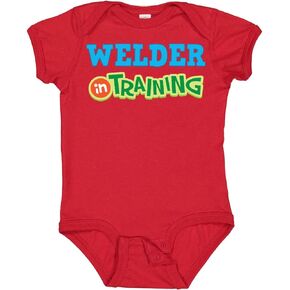 inktastic Welder in Training Baby Bodysuit