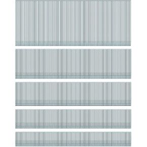 HW HAMWOO 18 Gauge Brad Nails,Galvanized 18GA Nail Gun Nails Assorted,Suitable for Most Brand of 18 Gauge Pneumatic and Electric Brad Nailer(2",1-1/5",1",3/4",5/8")