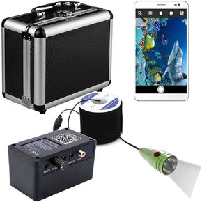 WiFi Wireless Underwater Fishing Camera, 1000TVL HD, 6 PCS 1W White LEDs, 50m Cable, Video Recording & Photo Capture, Supports 3 Devices Simultaneously(30m)