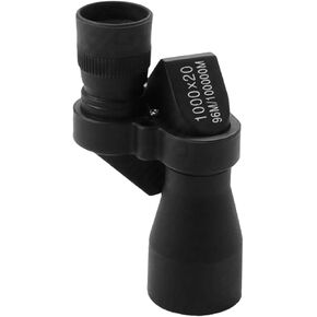 Sleek Handheld Monocular Scope 8X Magnification for Nature Exploration, 7.5cmx3.7cm