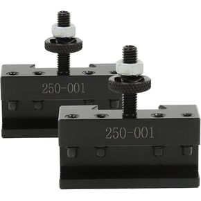 kimllier 3Pcs OXA 250-001 Tool Holders Made of Steel Quick Change Turning and Facing Lathe Tool Post Holder Fit for Lathe