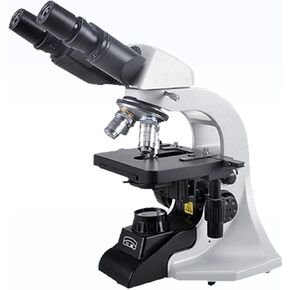 1000X Binocular Biological Microscope for Kids, Students & Adults, WF10X Eyepiece, Achromatic Objectives, LED Light