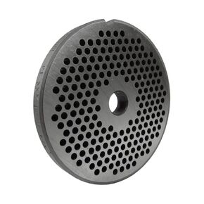 National Band Saw Grinder Plate for #22 Grinders, Hobart and Biro, with 1/8" Holes, Ideal for Sausages, Stainless Steel - GP22-18 in Kuwait
