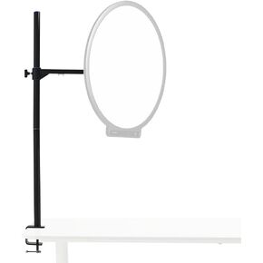 amaran Verge Desk Clamp Stand, Fast, Secure & Tool-Free Mounting Adjustable Aluminum Desk Clamp (Black)