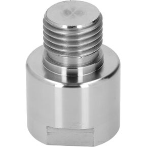 Zerodis Wood Lathe Chuck Faceplate Adapter Sturdy Alloy Steel Male 1in 8TPI to Female 30x3.5mm for Efficient Workmanship