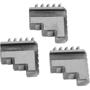 3Pcs K11-80 Inside Jaw Chuck Self-Centering Metal Lathe Chuck Jaws Metal Processing Machine Tool 3-Jaw Chuck Lathe Parts Chuck