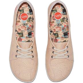 UIN Women's Ballet Flats Slip On Round Toe Casual Lightweight Comfortable Travel Shoes Illites Ⅱ
