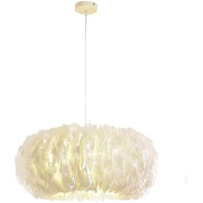 Novelty, Feathers Decorative Creative Girl Children's Room Wroom Lighting Living Room Room Lighting/19Inch (M)