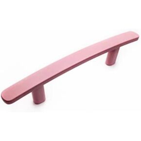 Modern Simple Colorful Wardrobe Door Pulls Children's Room Cabinet Handles Kitchen Cupboard Knobs Zinc Alloy Furniture Hardware - (Color: Orange, Size: 128mm)