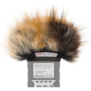 Gutmann Fur Microphone Windshield Windscreen for Sony PCM-D100 Premium Edition Tiger with Inner Lining
