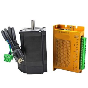 3Phase Closed Loop Nema23 57mm 1N.M ~3N.M Easy Servo Stepper Driver Stepper Servo Motor Kit for Computerized Numerical Control Machines(3NM LC57H3100 KIT)