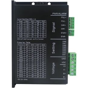 2 Phase Digital Microstep MC556E DC20V～50V Hybrid Stepper Motor Driver Controller