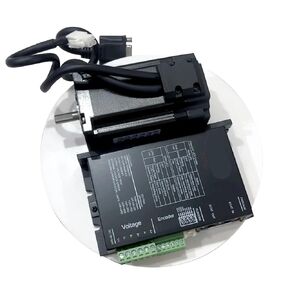 23 Closed Loop Stepper Motor 6A 18-50V DC Fieldbus Stepper Motor Driver KIT Or Motor with Brake for Computerized Numerical Control Machines(57AM23ED Brake KIT)