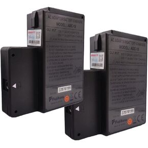 (حزمة من 2) شاحن بطارية محول AC ADC-18 ل Fujikura FSM-70S FSM-70S+ FSM-80S FSM-80C FSM-70R FSM-70R+ Fusion Splicer