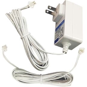 for Somfy Sonesse Charger Plug-in,13.3V Charger 9020672 for Electric Blinds Lithium Battery R28 and ST30 Roller Shutter Motors with 16.5 Foot Extended Cable