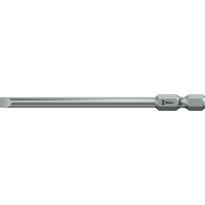 Wera Series 4 800/4 Z Sheet Metal Bit, Slotted 0.5mm x 3.0mm x 70mm blade, 1/4" Drive