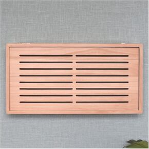 Router Shelf Wall Mount WiFi Router Storage Box, Router Storage Box Wooden Wireless Router Fences Wall Hanging Multimedia Decorative Cover Wall Shelf Creative Decorative Storage Box