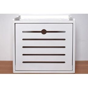 Router Shelf Wall Mount WiFi Router Storage Box, Router Organizer, Wireless Router Storage Shelf WiFi Router Storage Box, WiFi Router Storage Box Storage Box Wall Mount