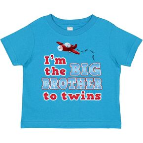 inktastic I'm The Big Brother to Twins. Toddler T-Shirt