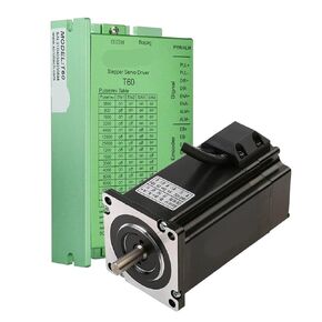 24 Closed Loop 4NM Stepper Motor and Driver Set Hybrid Bipolar High Performance 24-50VDC with Encoder