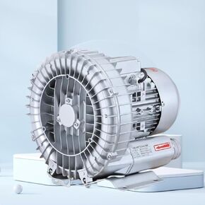 Regenerative Blower for Aquaculture,120W-1100W Single Phase High-Pressure Industrial Vacuum Pump,Vortex Blower for Air Blowing Or Suction Sewage Aeration,250W/0.34HP