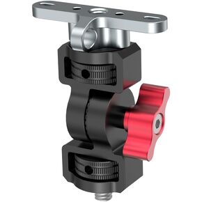 BGNing Aluminum Alloy Drone Remote Control Bracket with 1/4 ARRI-standard positioning hole Expansion, Suitable for Tripod Riding Expansion, Compatible with RC/RC2 Mini4/3Pro Remote Controller (Type 6)