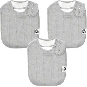 Bibs for Babies - Premium Drool Protection for Newborn, Toddlers and Kids - Soft, Absorbent, Adjustable Bib