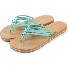 Knotted Flip Flops: Stylish, Comfortable, and Durable Summer Sandals for Women, Light Weight Anti Skid Weatherproof Rubber Sole