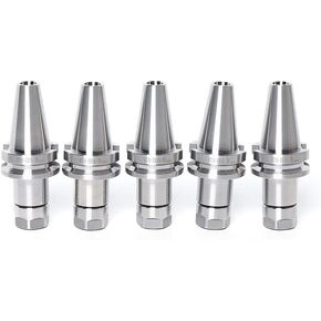 5Pc BT30-ER16 Collet Chuck, Tool Holder Collet Chuck Set,length Chuck Tool Holder Set Mill Holder for CNC Engraving Machine Milling Lath 70mm Length Tool Holder Set For CNC Milling Drill