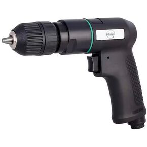Air Drill, Keyless, 3/8 In, 2600 RPM, Mfr: 21AA68-A